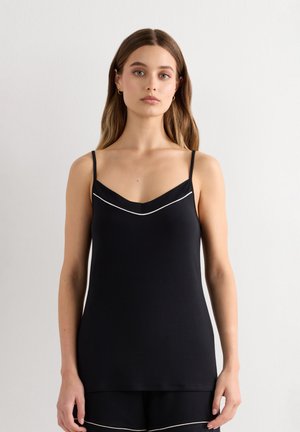 Intimissimi, SLIM STRAPS - Pyjamashirt - black