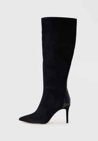 LEATHER - Čizme s visokom petom - black