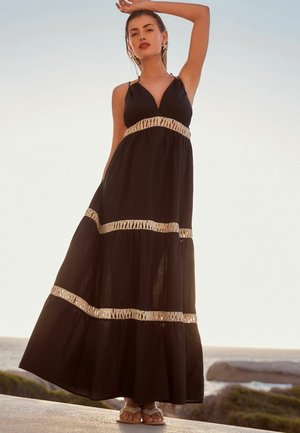 Next TIERED  - Maxi šaty - black