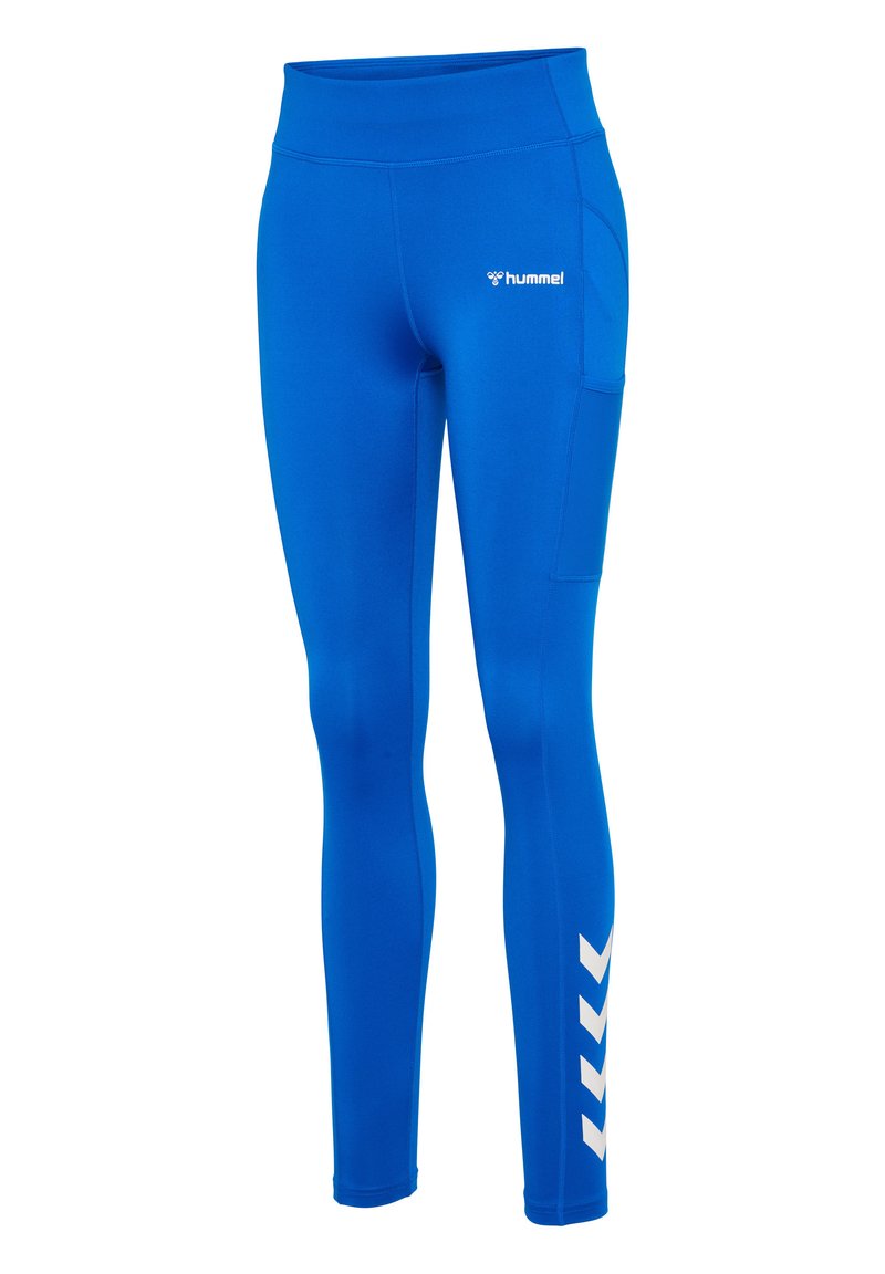 Damen Sportbekleidung | Hummel CHIPO Tights lapis blue/blau - QT97181 Damen Sportbekleidung | Hummel CHIPO Tights lapis blue/blau - QT97181