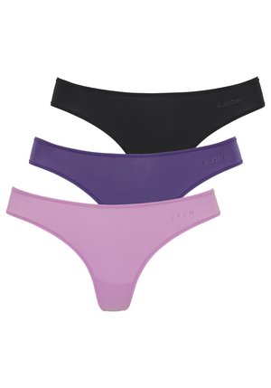 LASCANA, LSCN BY LASCANA 3 PACK - Σλιπ - bla,vio,lila