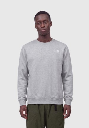 The North Face, ESSENTIAL SIMPLE DOME RELAXED CREW - Felpa - pale grey heather