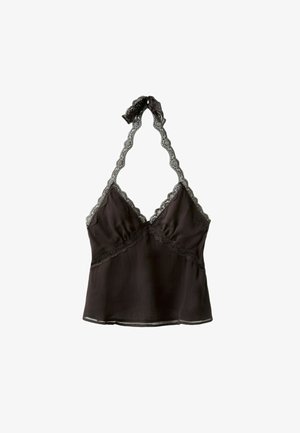 Stradivarius, Blouse - dark brown