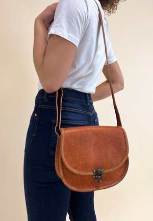 EDDA - Cross body bag - brown