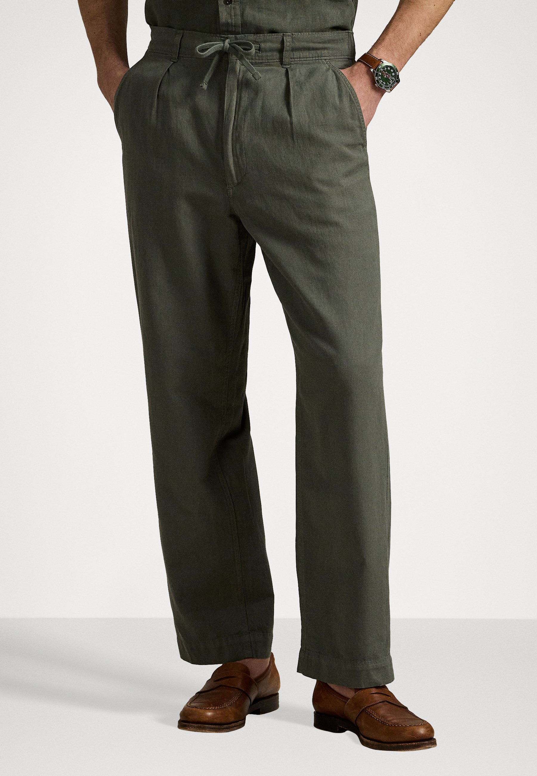 Polo Ralph Lauren COTTON LINEN PREPSTER EASY PANT - Chinos - new