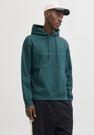 Jack & Jones JJESTAR HOOD NOOS - Felpa con cappuccio - atlantic deep