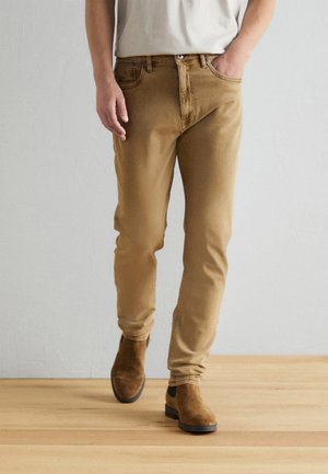 Relaxed fit jeans - otter