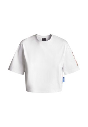 Red Bull Racing x Pepe Jeans BOXY CROP - Print T-shirt - white