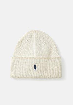 Polo Ralph Lauren KNIT WOOL BEANIE - Pipo - cream ragg