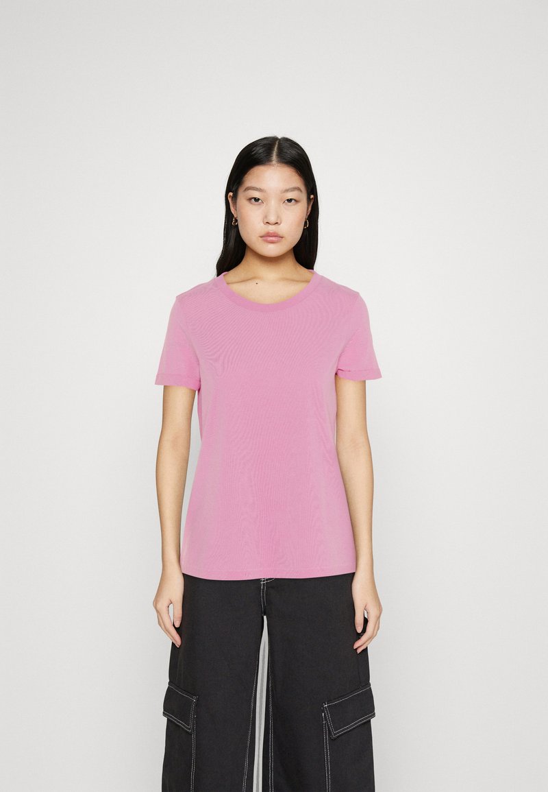 Vero Moda VMPAULA - T-shirts - bonbon