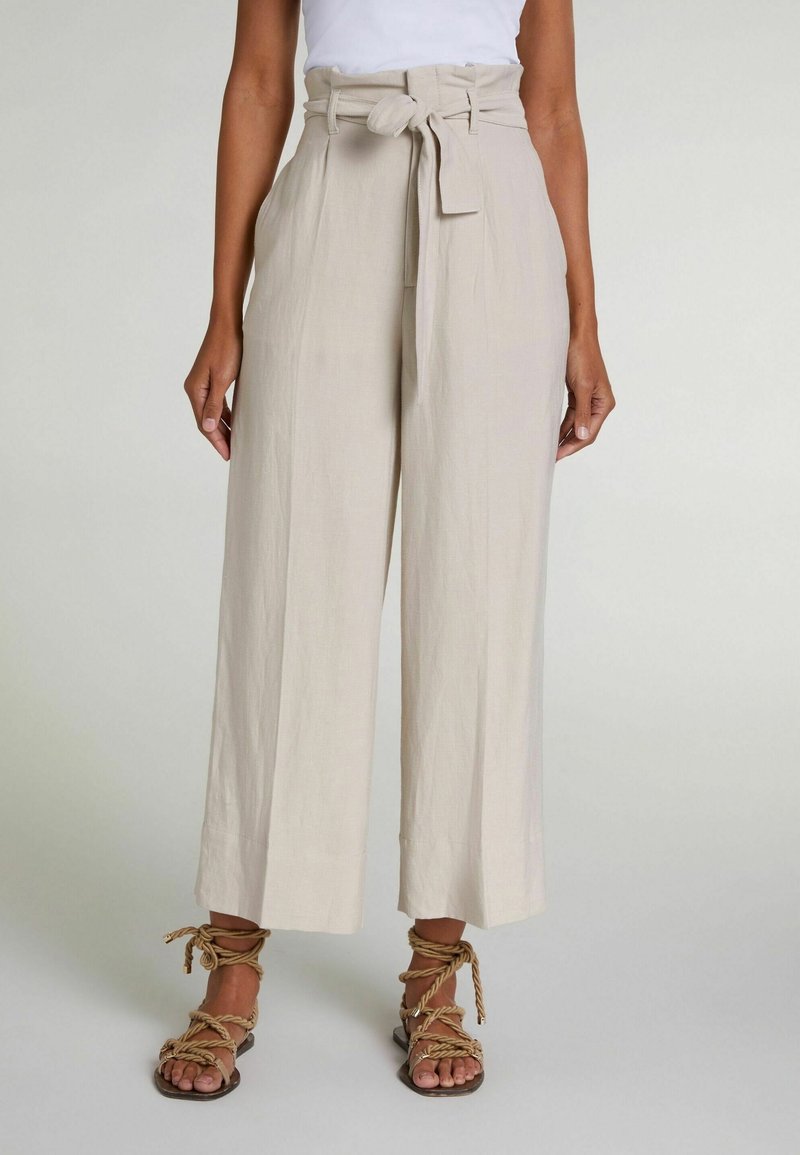 Oui Pantalon classique - light grey