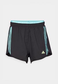 OTR E 3S  - Pantalón corto de deporte - black   flash aqua