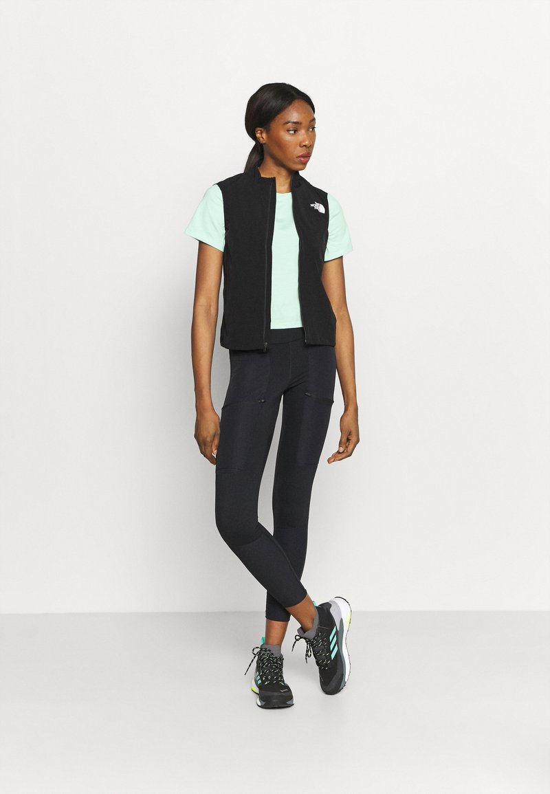 Damen Sportbekleidung | The North Face FOUNDATION CROP TEE Sport T-shirt misty jade heather/mint - CQ83095 Damen Sportbekleidung | The North Face FOUNDATION CROP TEE Sport T-shirt misty jade heather/mint - CQ83095