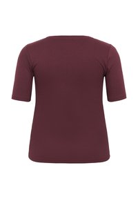 Kaffe Curve CARINA - T-Shirt basic - windsor wine