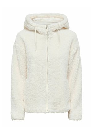 ONLY, ONLASPEN HOOD TEDDY JACKET CC OTW - Veste polaire - cloud dancer