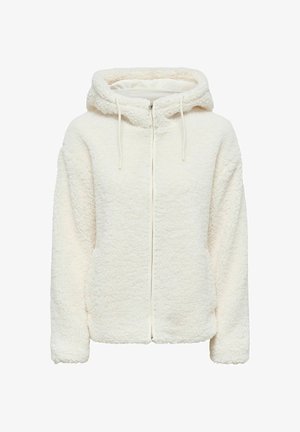 ONLY, ONLASPEN HOOD TEDDY JACKET CC OTW - Veste polaire - cloud dancer