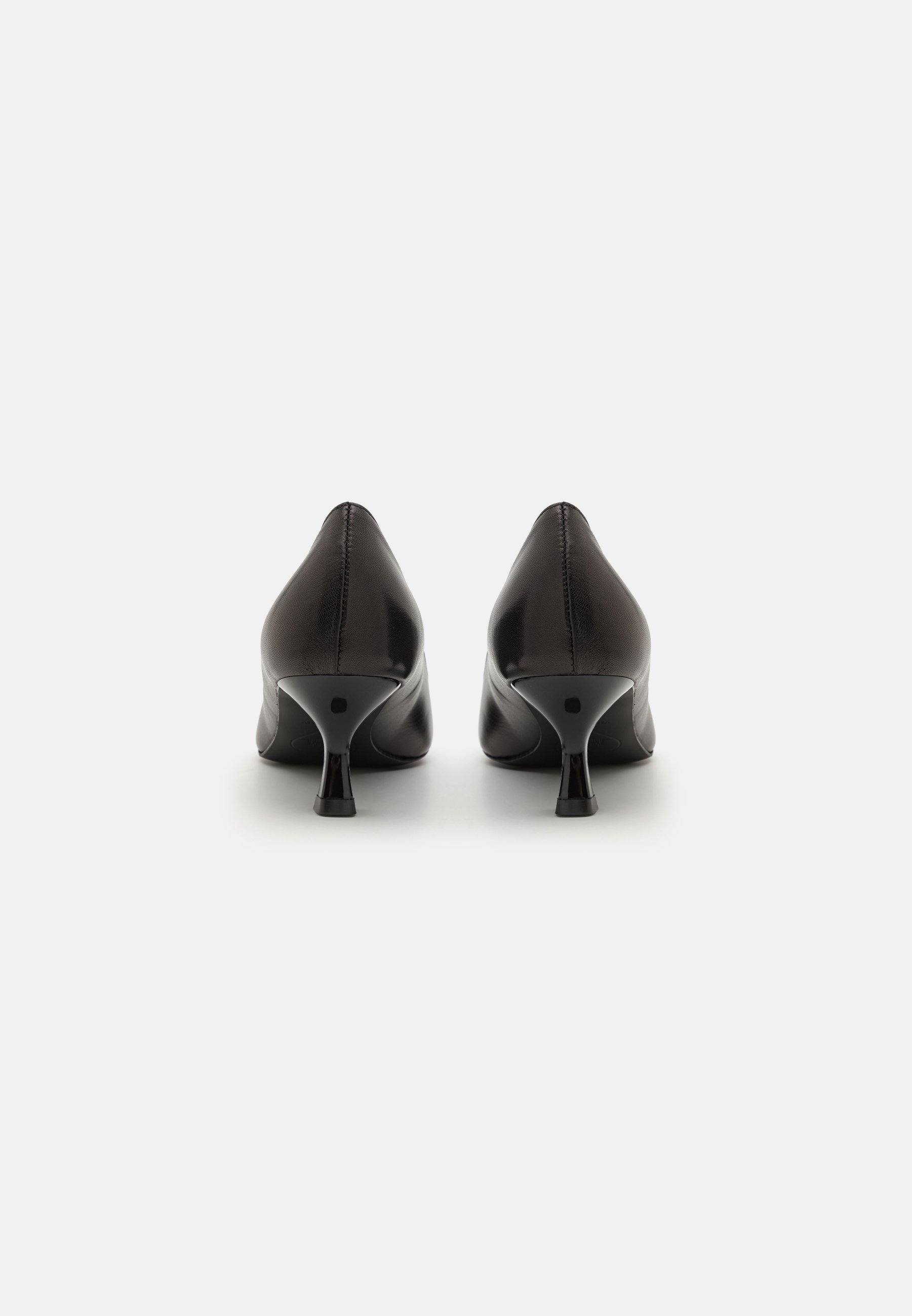 Love Moschino HEART SCULPTURE - Classic heels - black - Zalando.co.uk