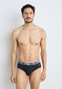 Nike Underwear BRIEF 3 PACK - Slip - black/multi-coloured