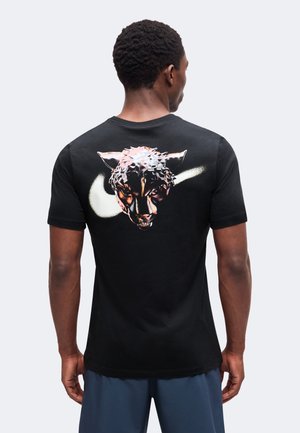 Nike Performance, TEE  - Спортна тениска - black/white