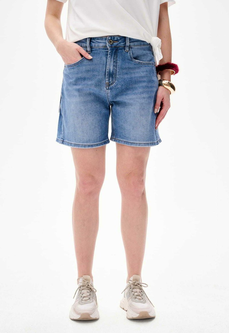 blue shadow Jeansshort - blue