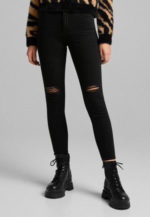 WAIST - Skinny džíny - black