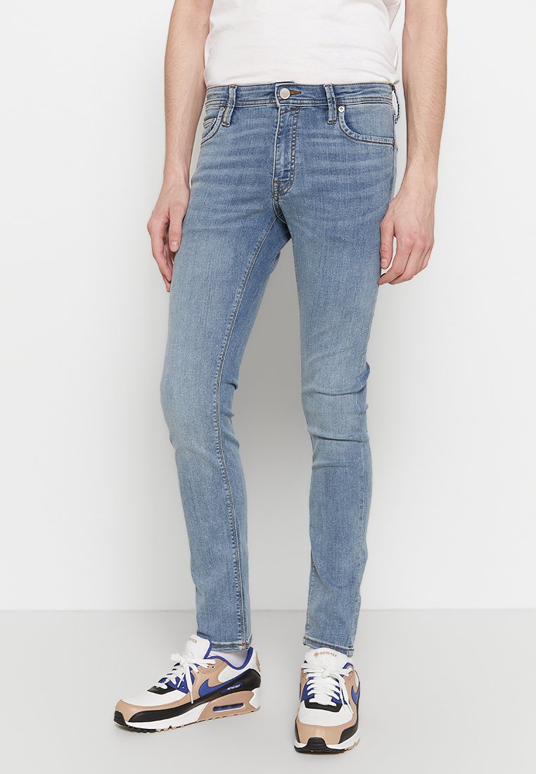 jack & jones Slim fit jeans blauw denim/bluedenim