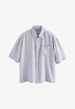 Next, REGULAR FIT - CHECK SHORT SLEEVE - Hemd - purple micro