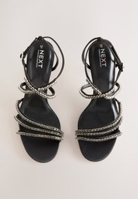 REGULAR FIT - FOREVER COMFORT JEWELLED STRAPPY - Riemensandalette - black