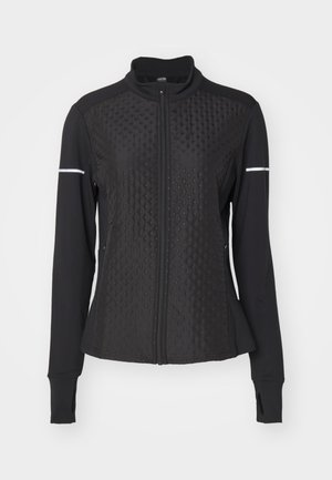 ONLY Play ONPTRACK WARM - Mikina na zip - black