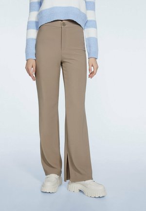 Stradivarius, Pantalon classique - light brown