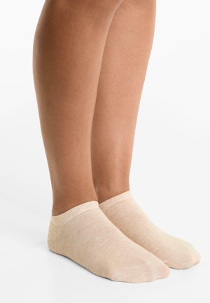 OYSHO, 5 PACK - Sneakersokken - sand melange
