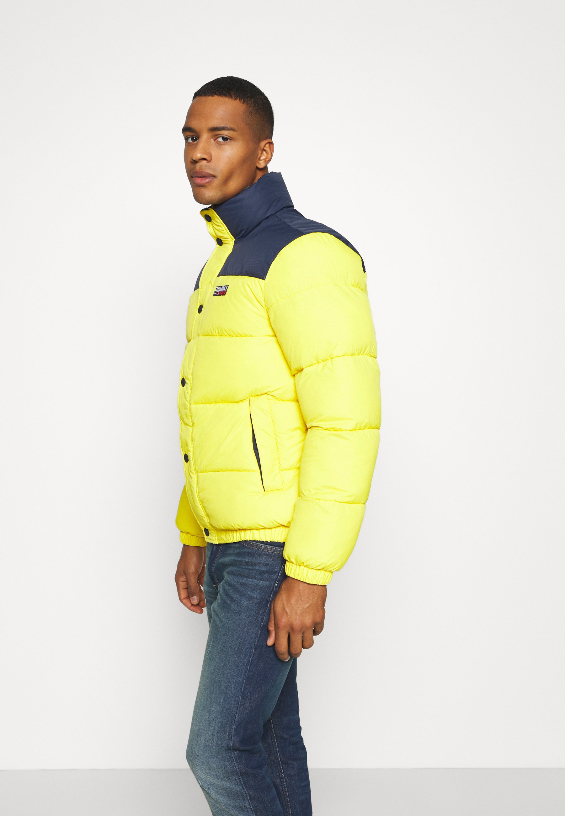 yellow tommy jeans