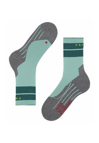 FALKE TK STABILIZING TREKKING MEDIUM CUSHIONING - Calze sportive - mint