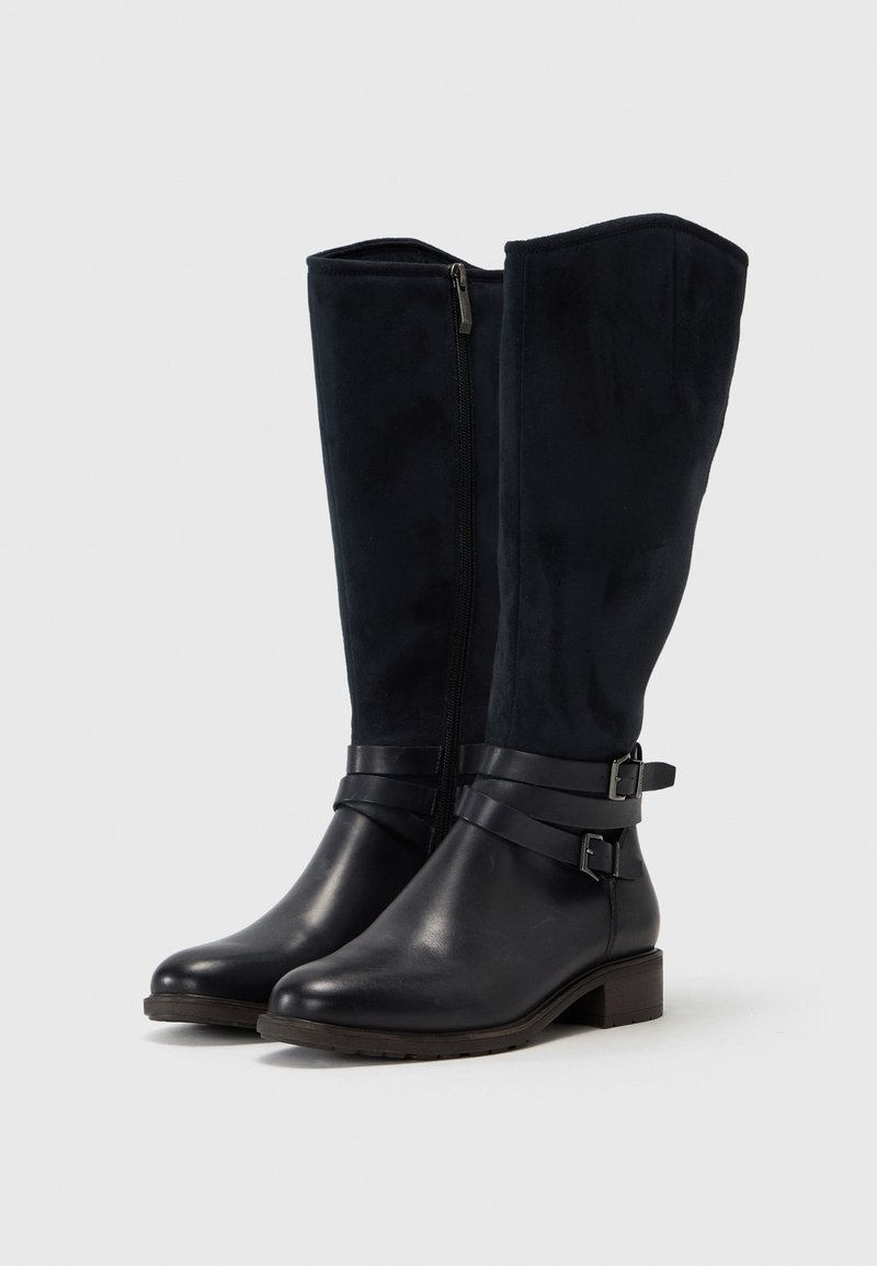 Tamaris Stiefel navy/dunkelblau Zalando