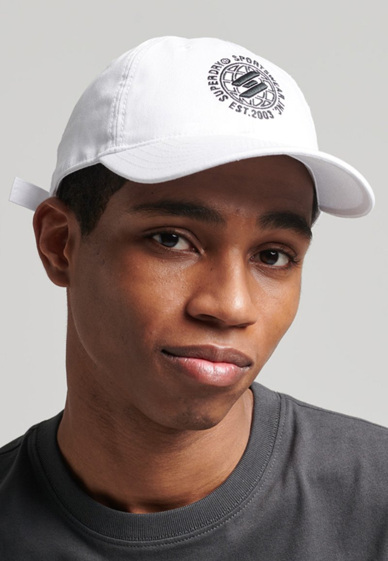 Superdry CODE PRINTED BASEBALL Cap white/weiß Zalando.de