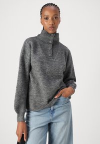 JDY INGEBORG LIFE - Džemperis - dark grey