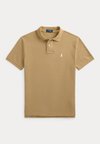 SLIM FIT POLO SHIRT - Polo shirt - cafe tan