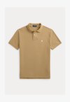 SLIM FIT POLO SHIRT - Polo shirt - cafe tan