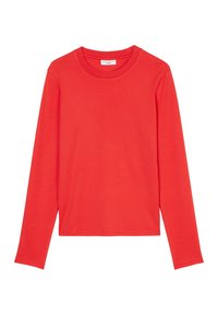 CREWNECK INTERLOCK - Langærmet T-shirt - vermillion red
