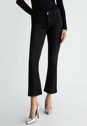 Jeans bootcut - black