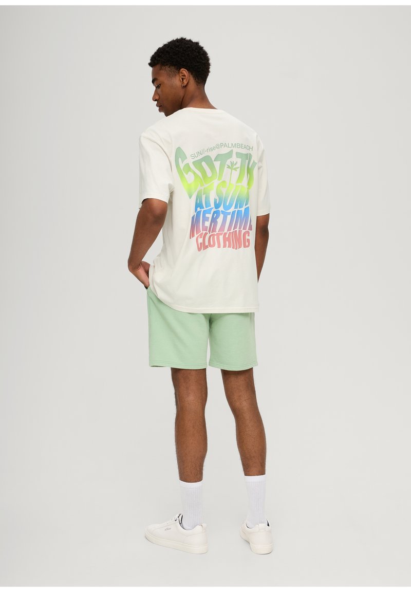 QS T-shirt z nadrukiem