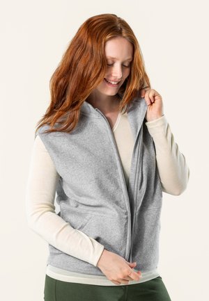 Living Crafts, SALI - Weste - grey melange