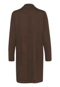 Saint Tropez KILASZ LS OPEN - Vesta na kopčanje - dark oak melange