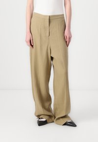 Tommy Hilfiger - TAILORED STRAIGHT PANT - Trousers - camel Thumbnail Image 1
