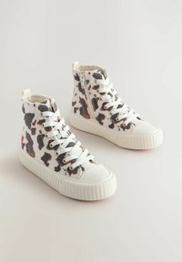 Non selezionato, white/brown cow printed