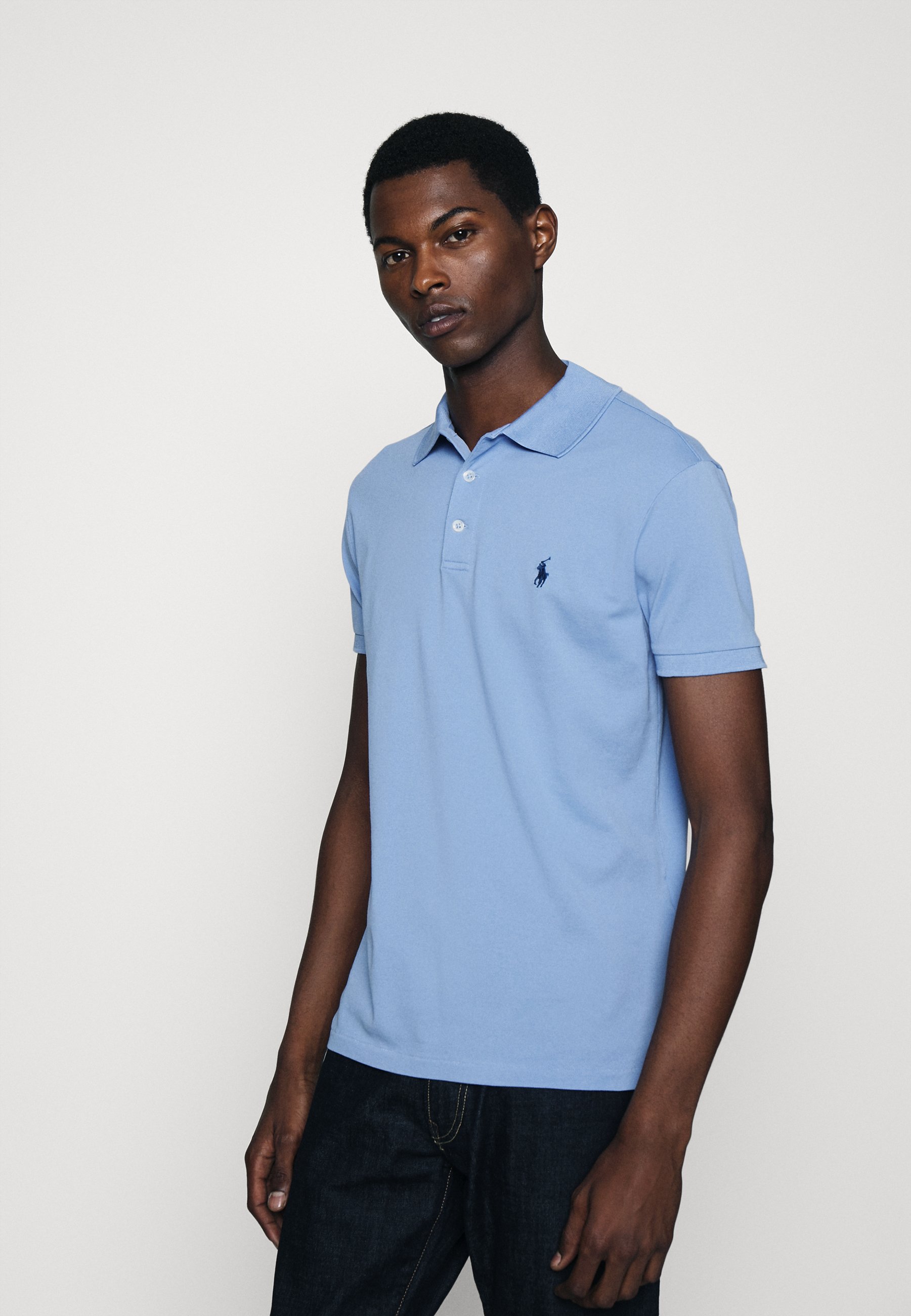 mens short length polo shirts