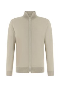 FULL-ZIP  SUPERFINE  - Strickjacke - sand