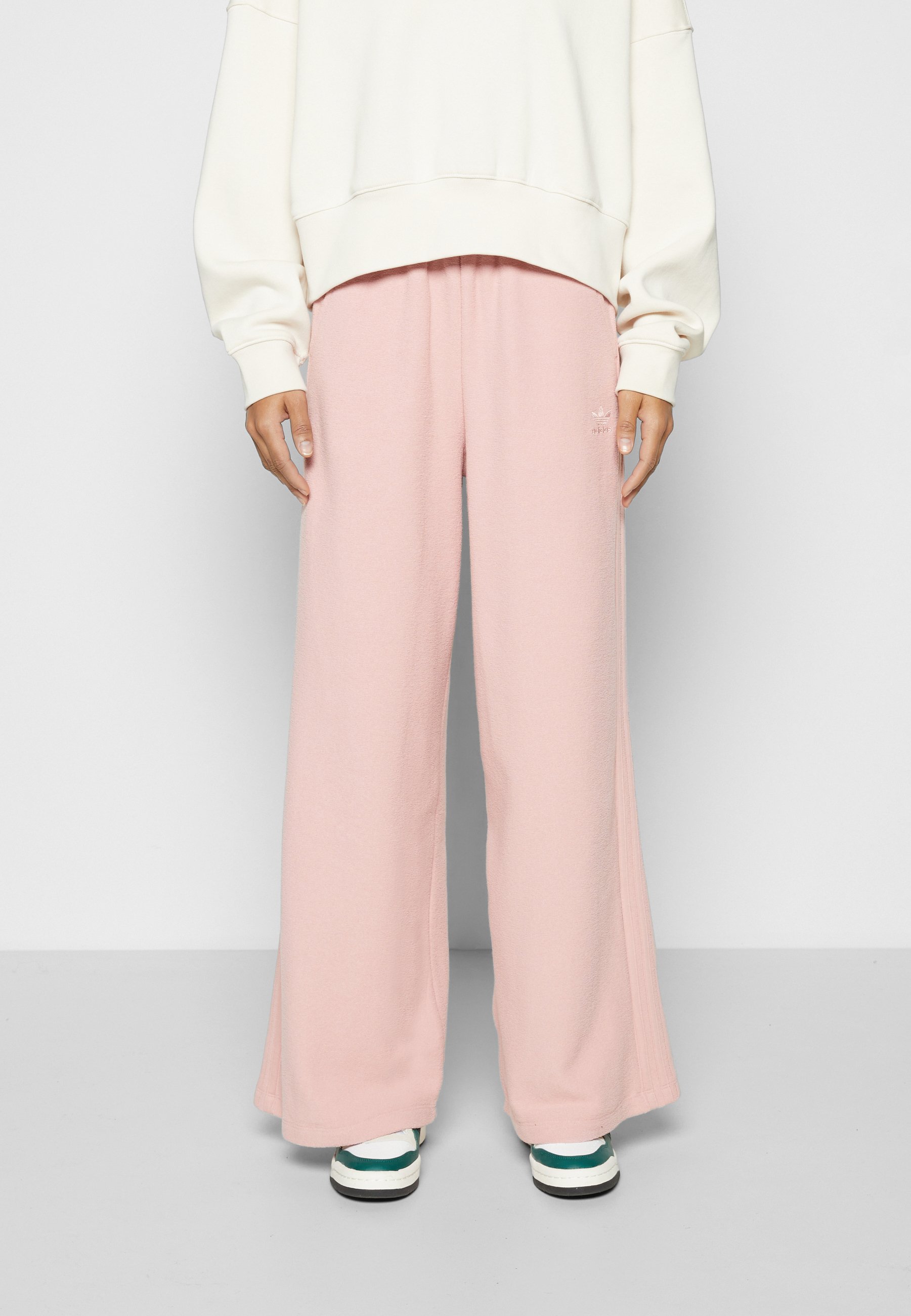 WIDE LEG PANT - Trainingsbroek - mauve 