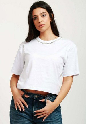 T-shirt con stampa - bianco