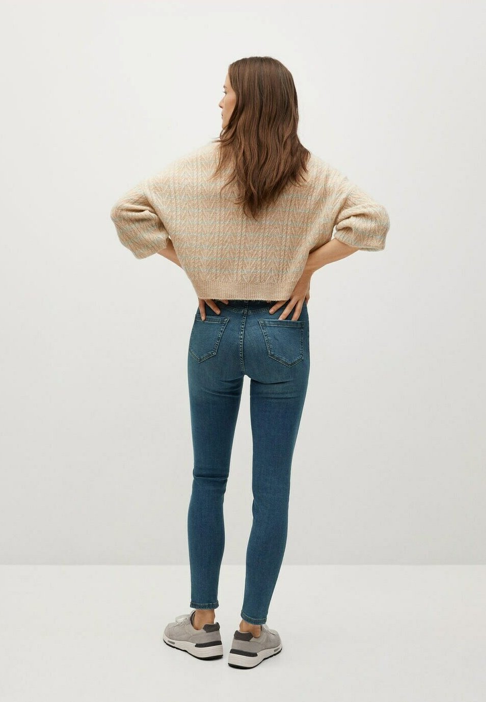 Mango NOA - Jeans Skinny Fit - middenblauw/blue denim - Zalando.de